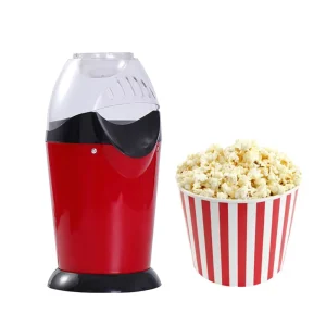 Fully Automatic Mini Household Electric Hot Air Popcorn Maker 1200W Model 1800