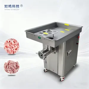 Fully Automatic Motorized Commercial Meat Grinders Slicers 304 Stainless Steel 400-800KG/H Capacity for Commercial Food Meat