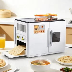 Fully Automatic Pancake Maker Stainless Steel Non Stick Automatic Pancake Maker for Household Commercial RM01001