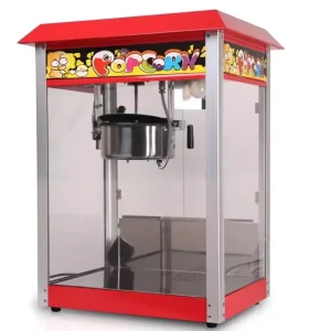 Fully Automatic Popcorn Machine Snack Food Popcorn Maker Stainless Steel