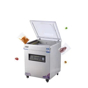 Fully Automatic Single Chamber Vacuum Sealing Machine for Fruits Vegetables Food & Textile Vacuum Packaging