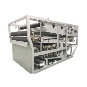 Fully Automatic Sludge Dewatering Machine Dehydrator Belt Type Filter Press Used in Wastewater Treatment