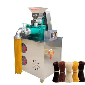 Fully Automatic Vermicelli Machine China Corn Pasta & Ramen Noodles Maker with Motor High Efficiency Food Grade Stainless Steel