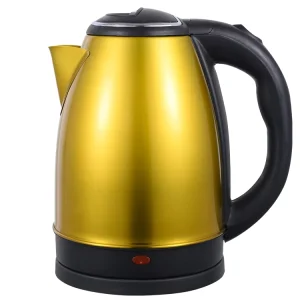 Functional Electric Kettle 1.8L Stainless Steel Auto Shut off 360 Rotational Base Boil Dry Protection for Home Using