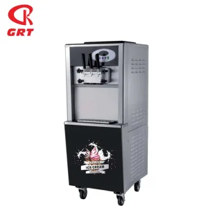 GRT BQL825A Factory Sales Ice Cream Machine Commercial Soft Ice Cream Maker 2+1 Flavors Ice Cream Machine