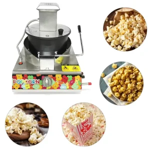 Gas Automatic 16oz Popcorn Machine Commercial Popcorn Maker Machine