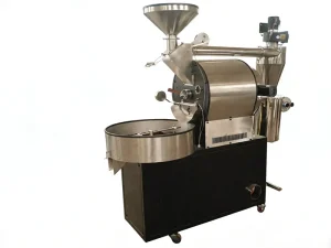 Gas Coffee Bean Roaster Iron 6kg Per Batch