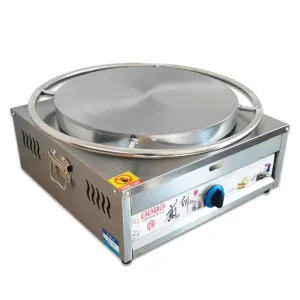 Gas Roti Maker 50cm Crepe Pancake Making Machine Rotating Mini Pancake Machine