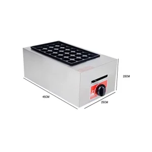 Gas Takoyaki Machine 28 Holes Fishball Oven