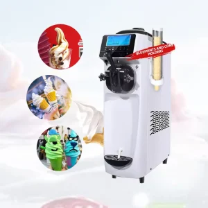 Gelato Mini Small Soft Ice Cream Maker Machine for Home