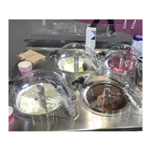 Gelato Pro V4 All in One Gelato Maker Environmentally Friendly Stainless Steel High Efficiency Hard Ice Cream Nuts Yogurt