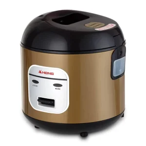 General Portable 350W 0.6 Liter Electric Mini Rice Cooker with Gold Color