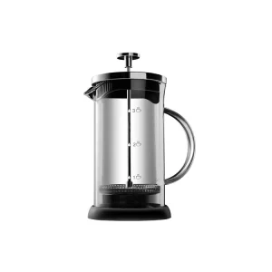 Glass Coffee French Press Heat Resistant French Press Coffee Pot With Non Slip Silicone Base