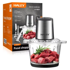 Glass Food Chopper Electric Meat Grinders Household Kitchen Food Processor for Vegetables Meat Copper Kitchen