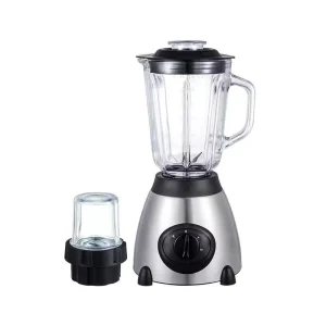 Glass Speed Kitchen Extractor Blade Commercial Powder Low Cups Jar Duty Stainless Processor Cooking Blender Mixer