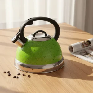 Good Quality 3L Stainless Steel Whistling Kettle for Induction Cooker Non-Toxic
