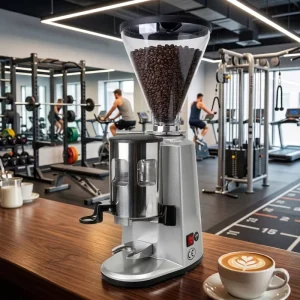 Gym Equipment Coffee Grinder Machine Coffee Bean Grinder Electric 64mm Grinder Coffee Maker Manually Weighting