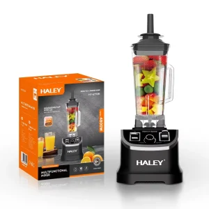 HALEY Multifunctional Commercial Machine Kitchen Fresh Juicer Electric Smoothie Mixer Blender Silver Crest