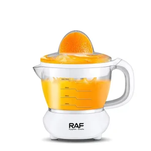HCWR Electric Lemon Orange Juicer Small Household Automatic 12 Grinding Teeth 25W 400mL Capacity 200 RPM Easy Clean Pulp Juice