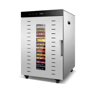 HELAXEN 16 Layers Electric Home Commercial Food Dehydrator Digital Control 1500W Fast Drying Fruit Vegetable Dehydration Machine