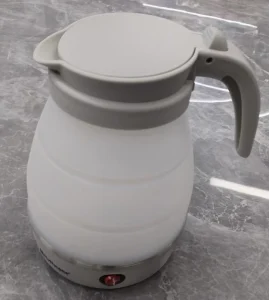 HM-2570 1.5L Portable Electric Kettle Foldable Silicone Water Heater with Auto Shut Off Home Appliance