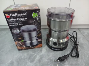 HM-8012 300W Coffee Grinder with Full Stainless Steel Body and Professional 8-Blade Knife