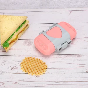 HN 3 Minute Sandwich Maker Microwave Panini Press for Grilled Cheese Toastie Fast Cook