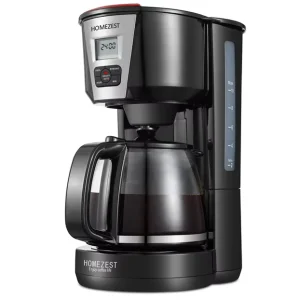 HOMEZEST CM 332 1.25L AUTOMATIC PROGRAMMABLE LCD DISPLAY DRIP COFFEE MAKER MACHINE