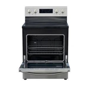 HRP3001E 30-Inch Electric Stove with Oven Rear Control and Opp Glass Top for Household Use