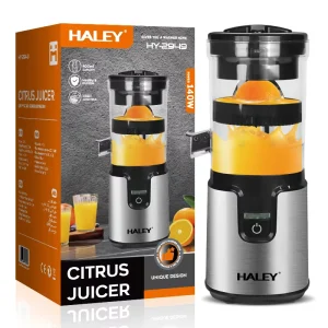 HY-2949 140W Electric Citrus Juicer 400ML High Juice Yield Stainless Steel Orange Lemon Squeezer One-Touch Home