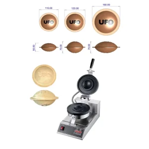 Hamburger Ufo Burger Maker Machine Press Grill Toaster Mold