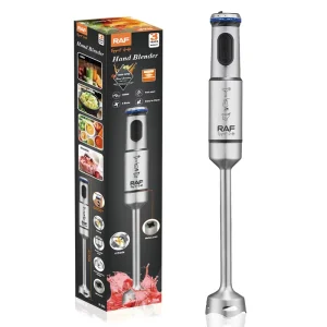 Hand Blender 1200W Immersion Blender 4 Blade Titanium Coated Stick Blender Variable Speed Food Processor Soup Smoothie Puree