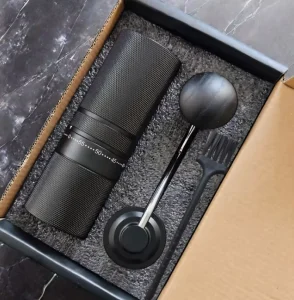 Hand Cranked Metal Coffee Grinder Portable Home and Outdoor Bean Mill with Adjustable Features