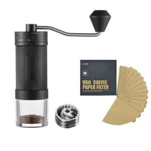 Hand-Operated Coffee Grinder Portable Suitable for Home Use Small-Sized Hand-Drip Steel Core Coffee Grinder