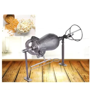 Hand driven Popcorn Maker Chinese Old Style Puffed Corn Snacks Machine