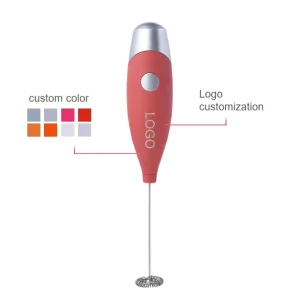 Handheld Electric Double Spring Whisk Head Matcha Stainless Steel 304 Milk Frother Heating Function Eco Friendly Milk Frother