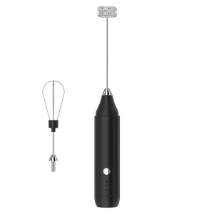 Handheld Electric Milk Frother Coffee Maker with Whisking Stirring Egg Beating and Milkshake Functions for Coffee Milk Foam