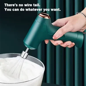 Handheld Electric Whisk Coffee Stirrer Matcha Milk Frother 3 Speed USB Rechargeable Stainless Steel