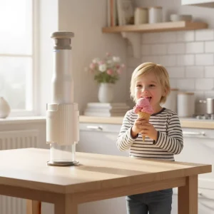 Handheld Ice Cream Maker Fast Making in 3 Minutes
