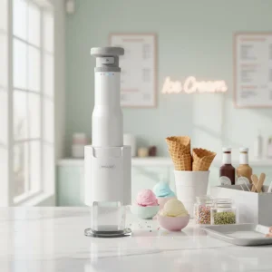 Handheld Ice Cream Maker Machine for Household Use Customized Logo