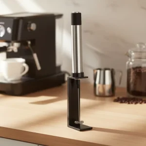 Handheld Milk Frother Stainless Steel Electric Foam Maker Battery Operated Hand Mixer