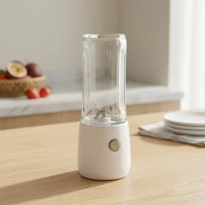 Handheld Portable Blender USB Rechargeable Cordless Juicer Cup Electric Fruit Mixer Smoothie Maker for Shakes BPA Free Travel