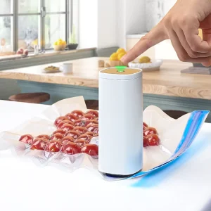 Handheld Sealing Sous Vide Cooking Battery USB Portable Vacuum Sealer Machine Zipper Sous Vide Bags Storage Food Vacuum Sealer