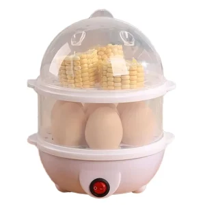 Healthy Morning Breakfast Prep and Daily Cooking for Household Retailers Auto-Off Safety Easy Clean Electric Egg Cooker
