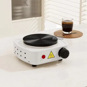 Heat Dissipation Design Small Hot Plate Mini Induction Cooktop 5-Level Adjustment Electric Hot Plate