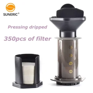Heat Resistant Handheld Manual Coffee Brew Single Serve Drip Maker Portable Espresso Coffee Maker