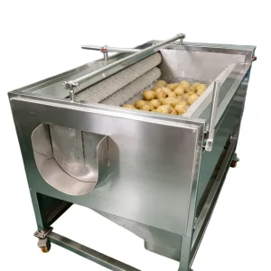 Heavy Duty Automatic Vegetable Washer Peeler for Commercial Kitchen and Food Factory
