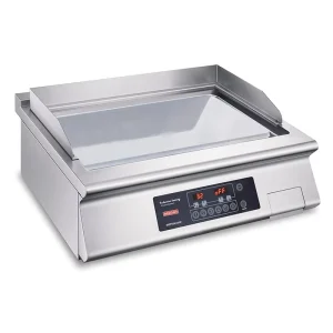 Heavy Duty Commercial Countertop Induction Griddle Stainless Steel Fast Heating Flat Top Grill for Restaurant Kitchen