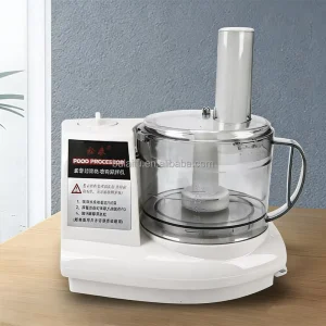 Heavy Duty Commercial Electric Food Processor Meat Grinder Quick Grinding 500W Motor 2 Speeds Adjustable Portable Household