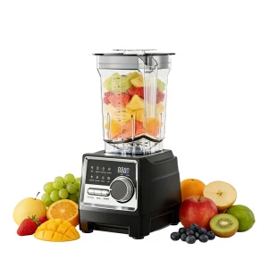 Heavy Duty Commercial Household Blender Variable Speed 6 Ice Crushing Low Noise Chopper Food Processor Blender